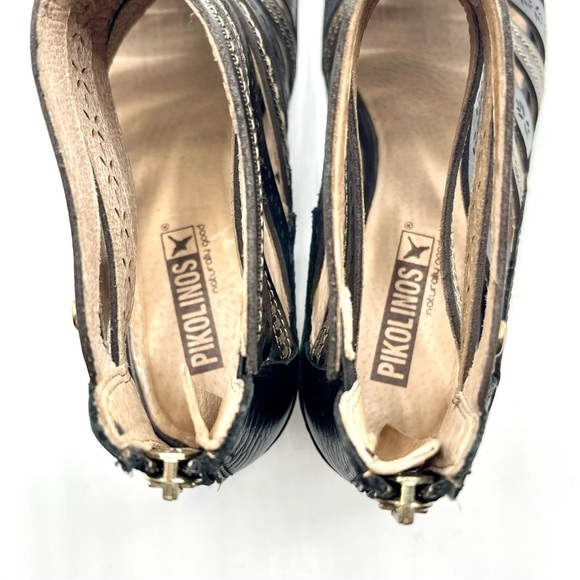 Pikolinos Java Leather Heels Sandals - Picture 11 of 12